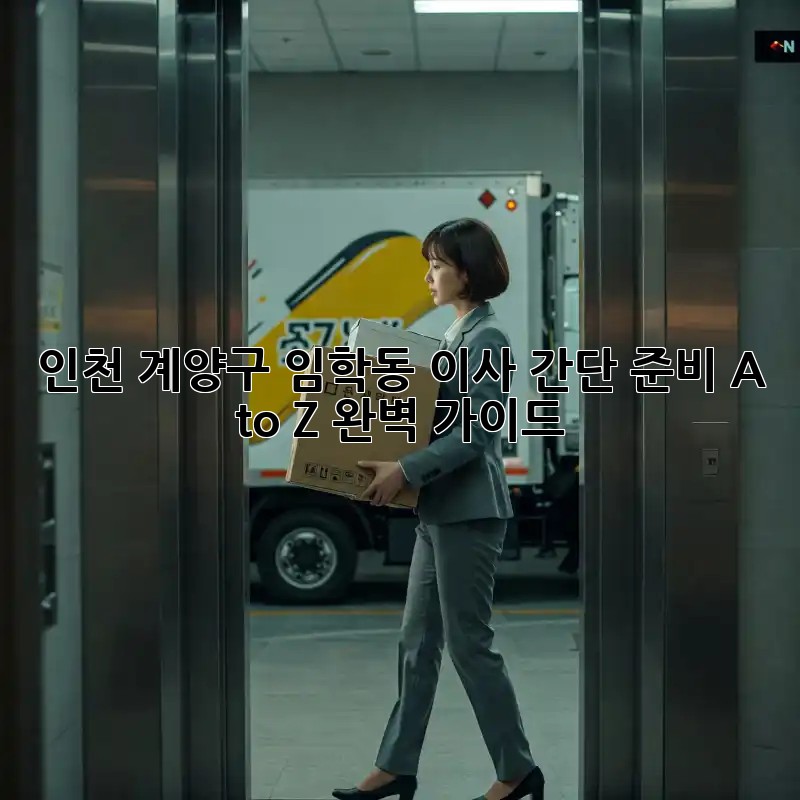 인천 계양구 임학동 이사🏠 간단 준비 A to Z 완벽 가이드!