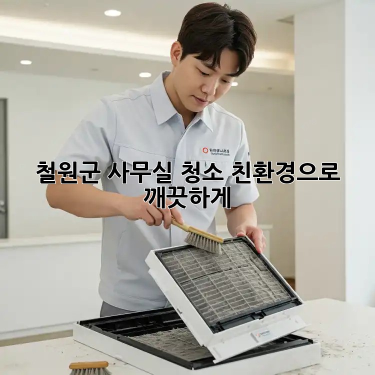 철원군 사무실 청소: 친환경으로 깨끗하게!