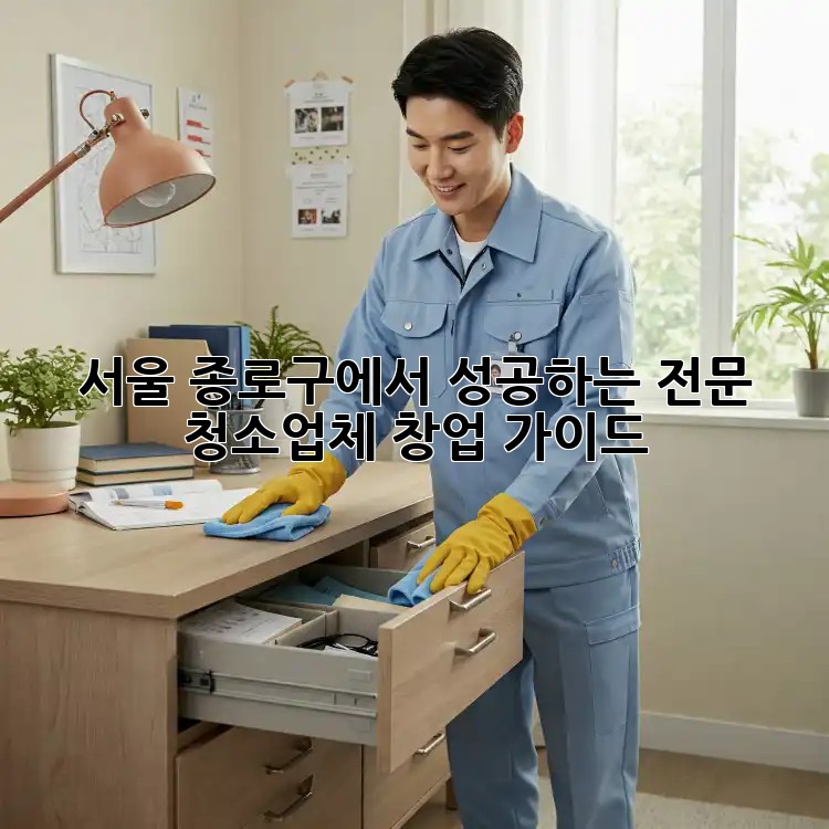 서울 종로구에서 성공하는 전문 청소업체 창업 가이드