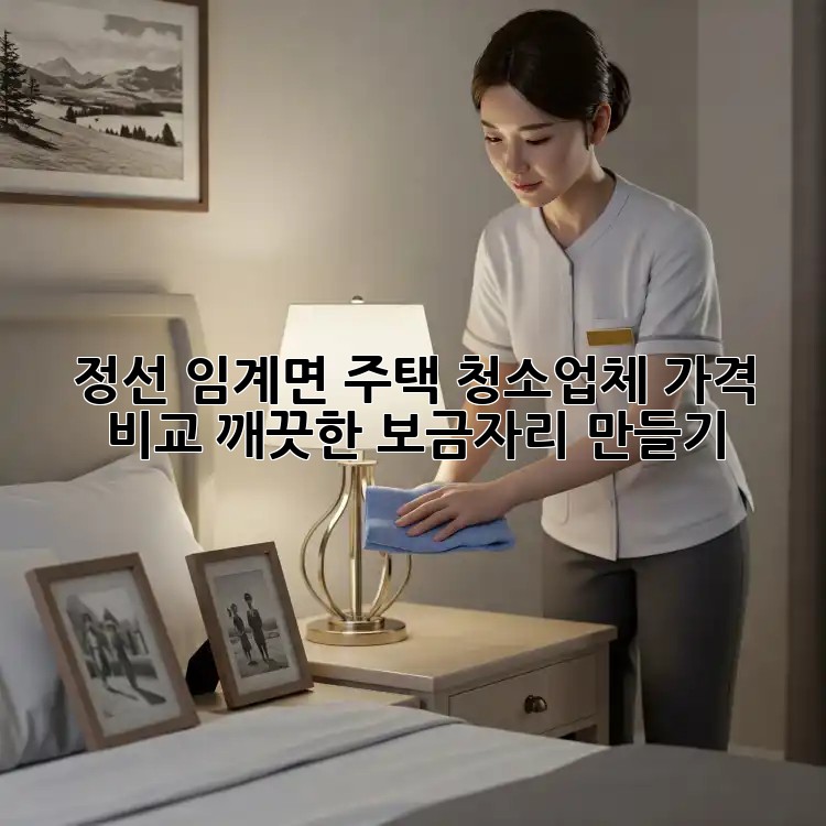 정선 임계면 주택 청소업체 가격 비교: 깨끗한 보금자리 만들기