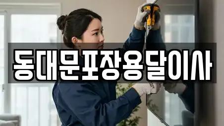 동대문포장용달이사