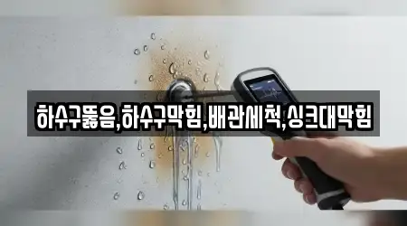 하수구뚫음,하수구막힘,배관세척,싱크대막힘