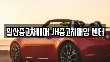 경기도 고양시 일산동구 정발산동 중고차 전문 일산중고차매매 JH중고차매입 센터