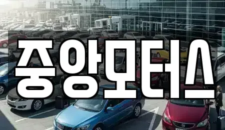경남 창원시 마산합포구 월남동2가 중고차 전문 중앙모터스