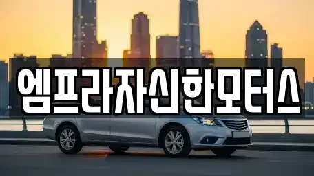 경남 창원시 성산구 귀곡동 중고차매매 전문 엠프라자신한모터스