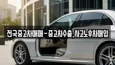 부산 동래구 복천동 중고차 전문 전국중고차매매-중고차수출,사고노후차매입