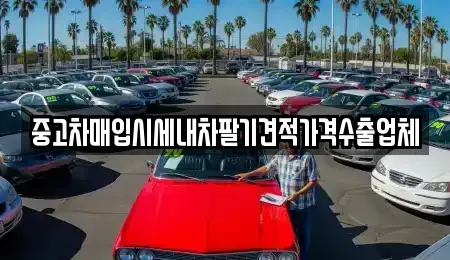 부산 동래구 중고차매입 전문 중고차매입시세내차팔기견적가격수출업체