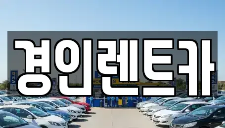 인천 중구 항동6가 렌트카 전문 경인렌트카